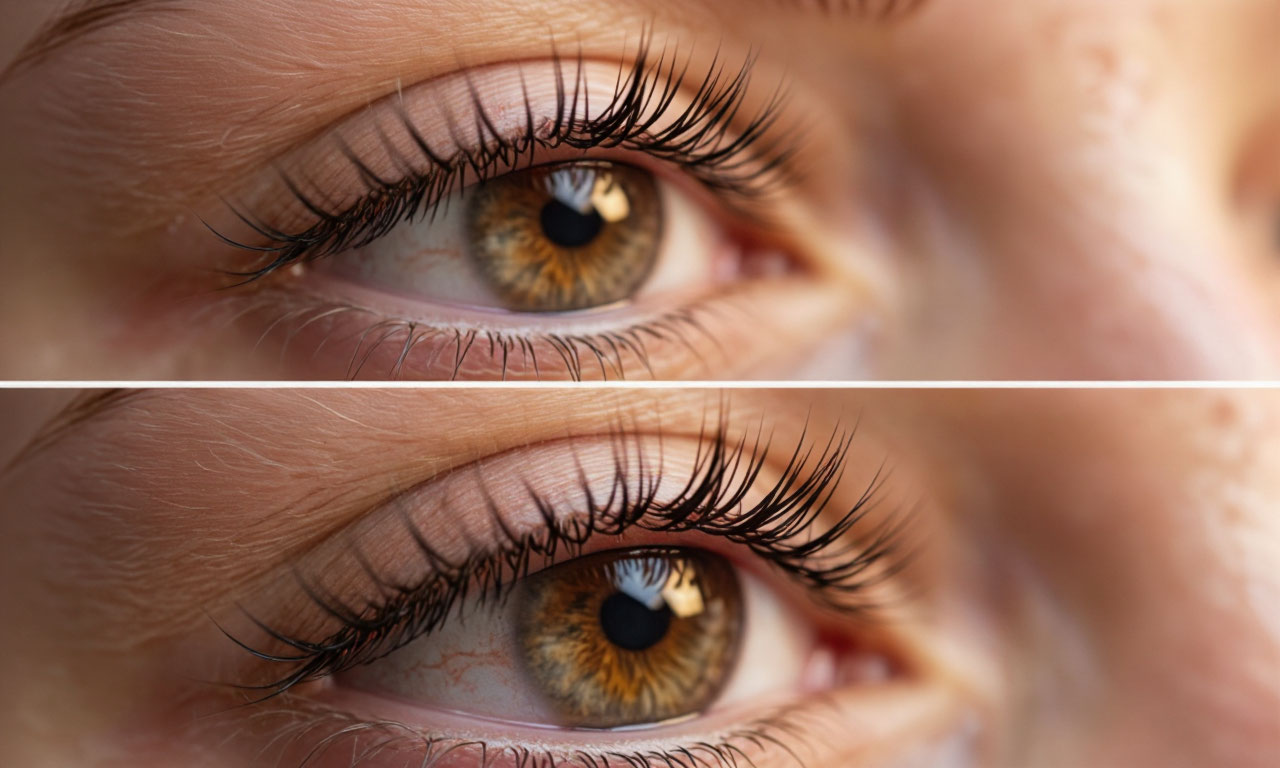 Lash lift result